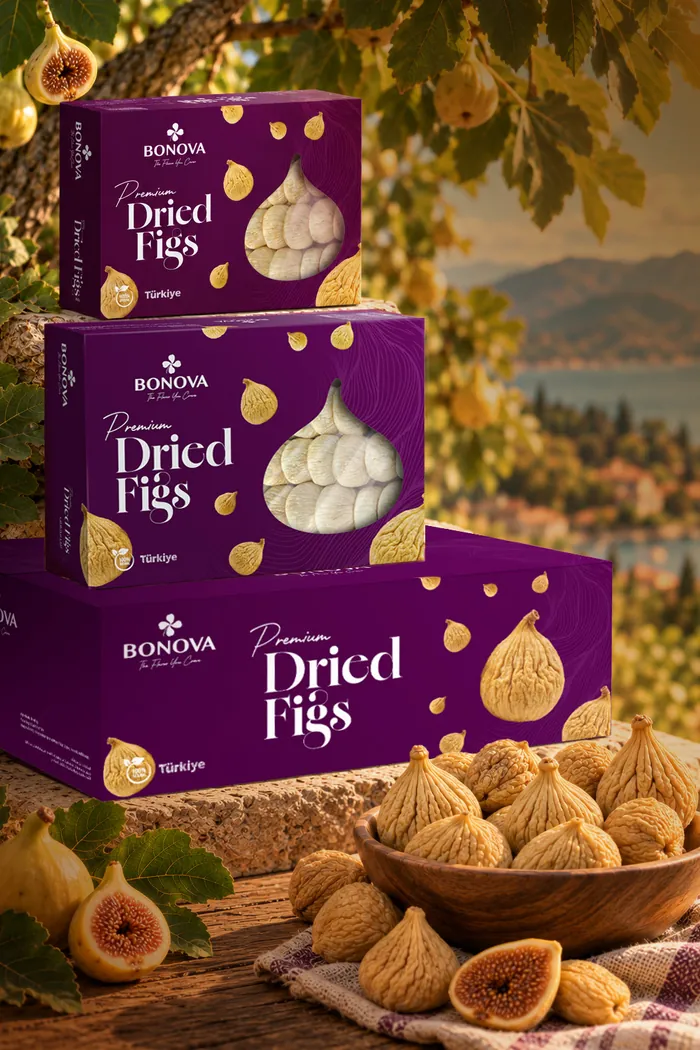 Bonova Dried Figs bulk cartons